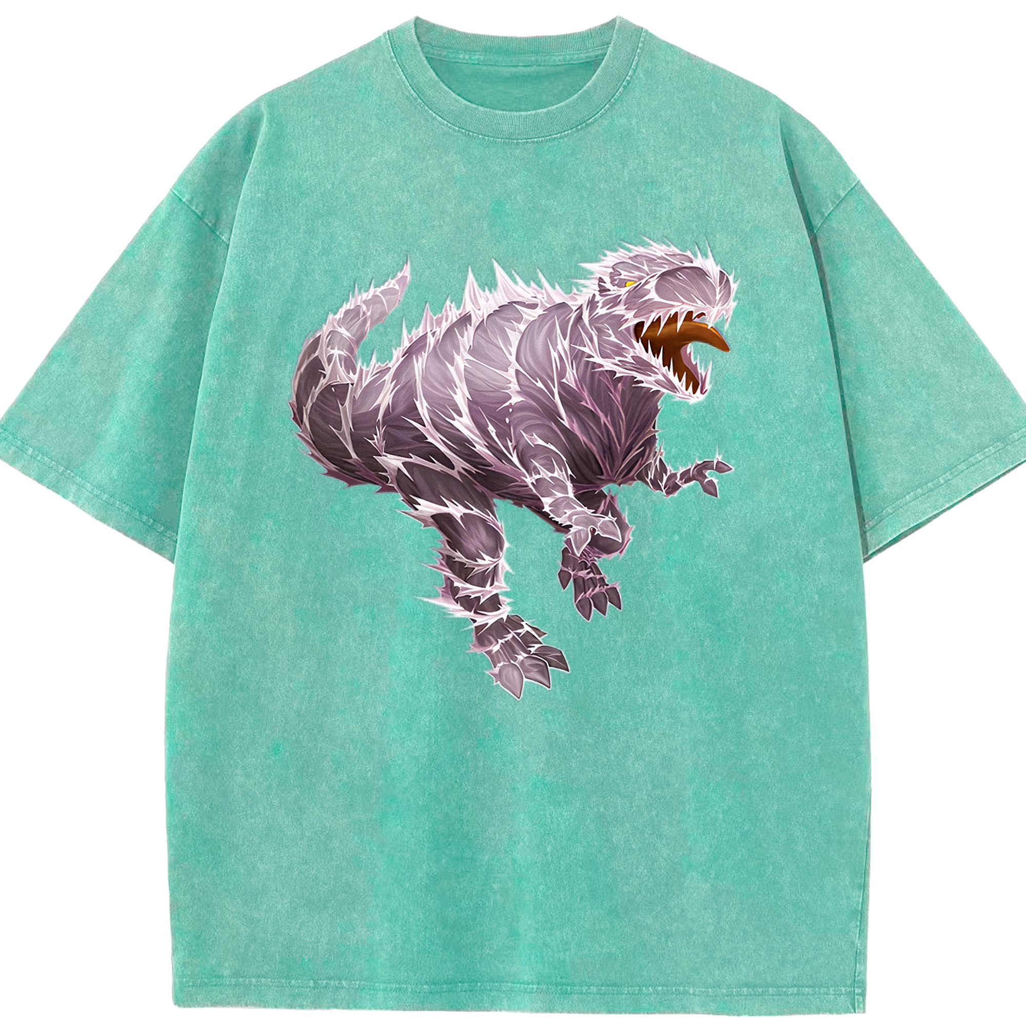 （画像用） 遊☆戯☆王 Yu-Gi-Oh! 綿100% ヴィンテージ風 半袖Tシャツ（フロントプリント）